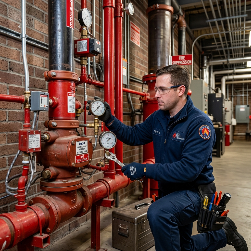 24/7 fire sprinkler repair, tenant fit-out alterations and emergency service Long Island